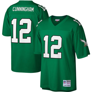 Randall Cunningham Philadelphia Eagles green jersey