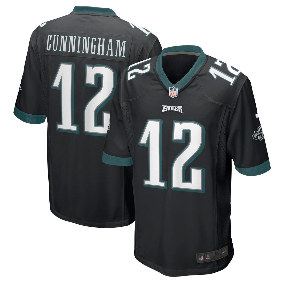 Randall Cunningham Philadelphia Eagles black Alternate jersey