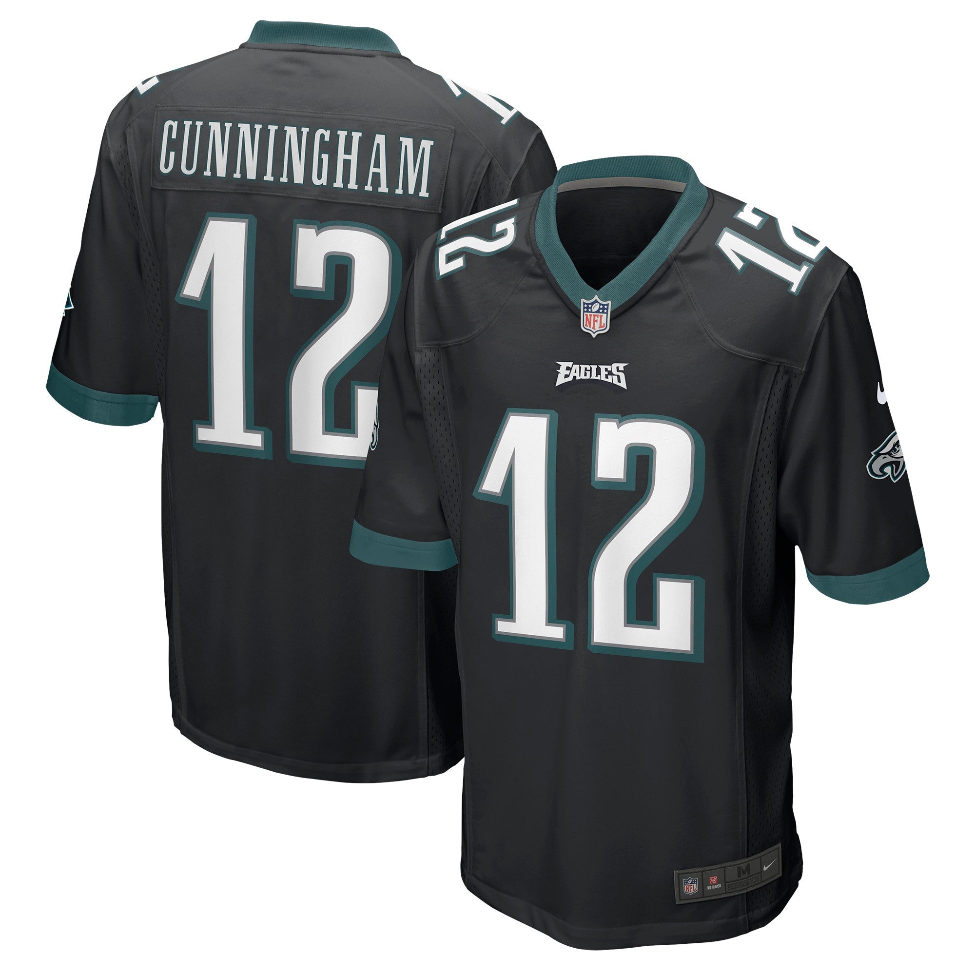 Randall Cunningham Philadelphia Eagles black Alternate jersey