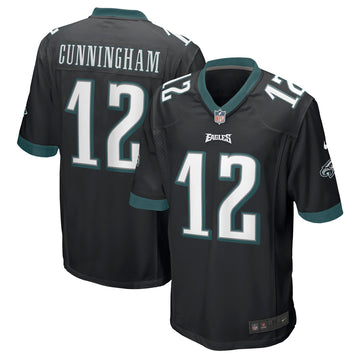 Randall Cunningham Philadelphia Eagles black Alternate jersey