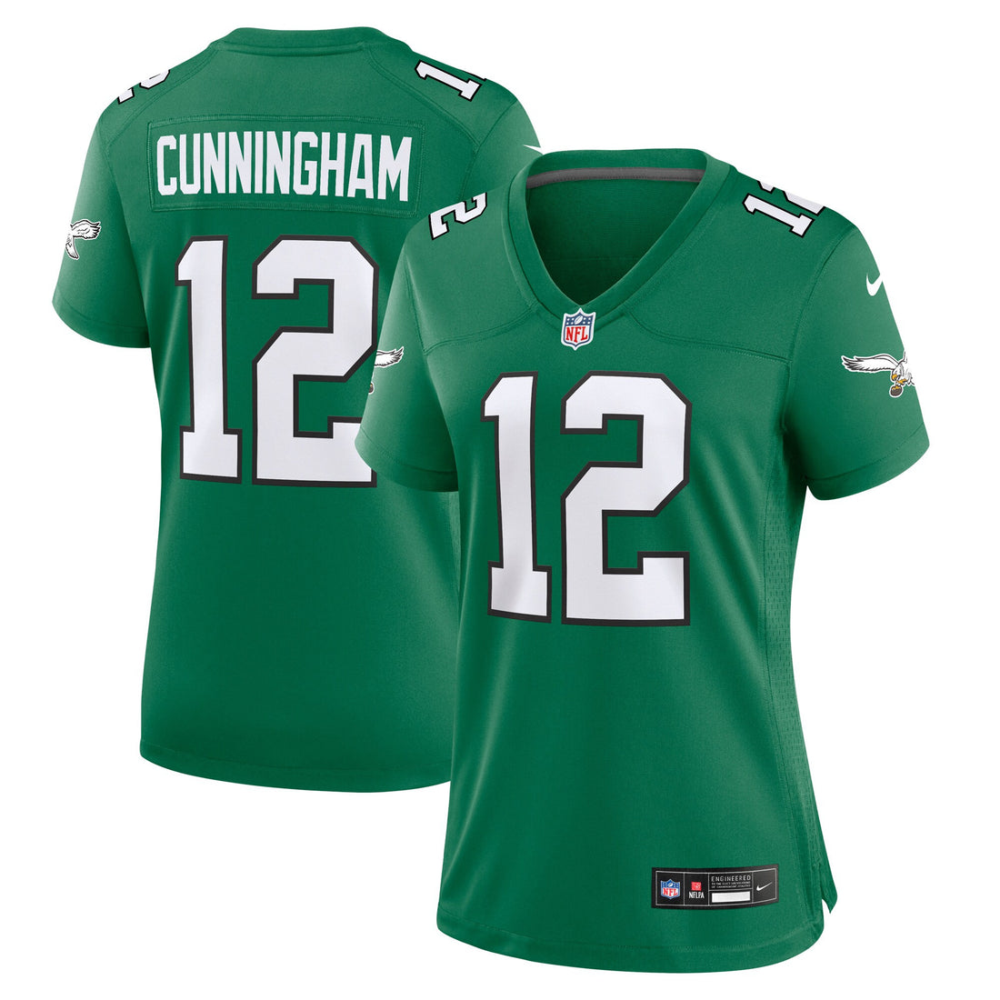 Randall Cunningham Philadelphia Eagles green Alternate jersey