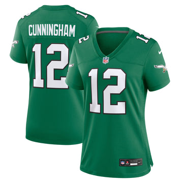 Randall Cunningham Philadelphia Eagles green Alternate jersey