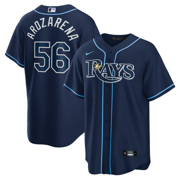 Randy Arozarena Tampa Bay Rays navy Alternate jersey