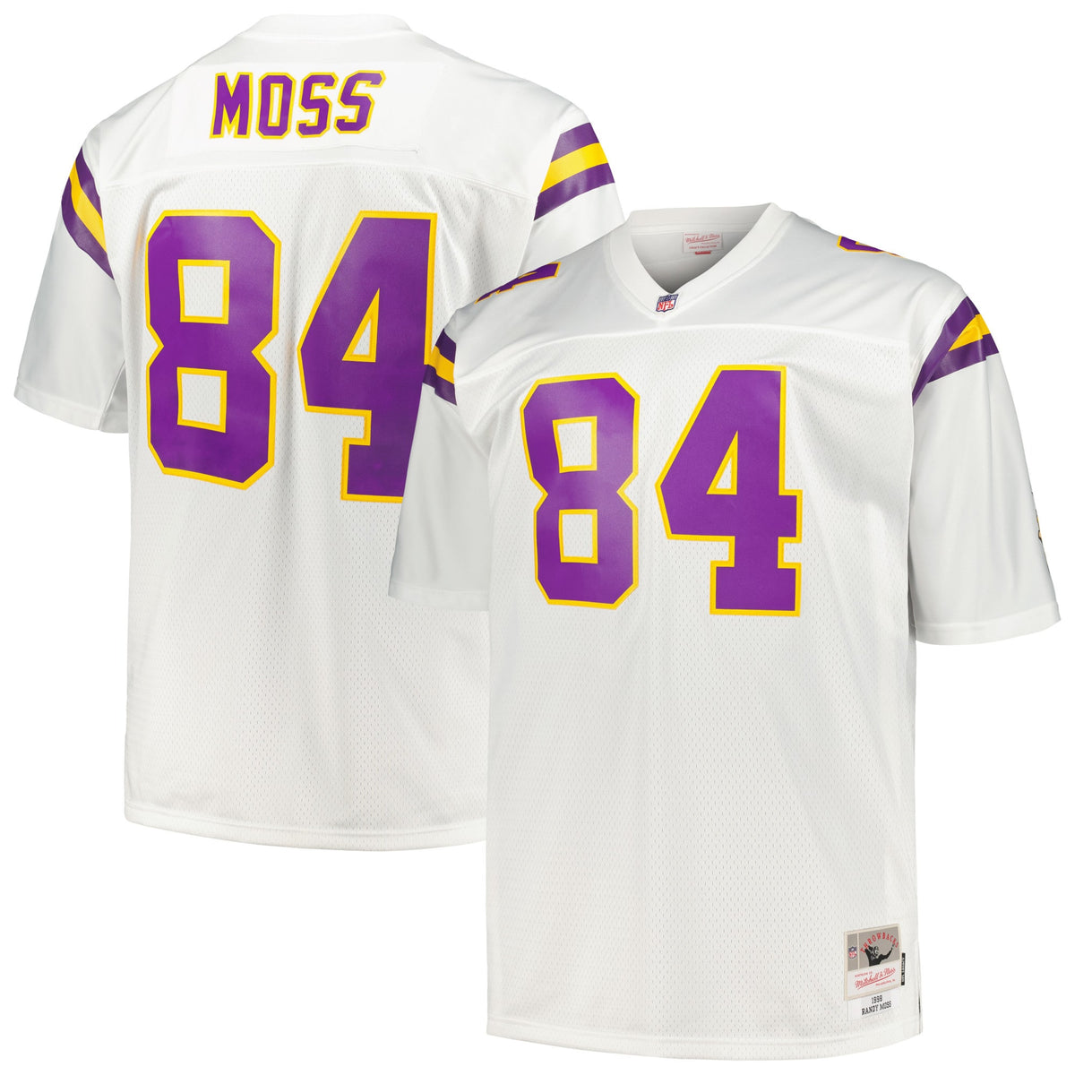 Randy Moss Minnesota Vikings white jersey