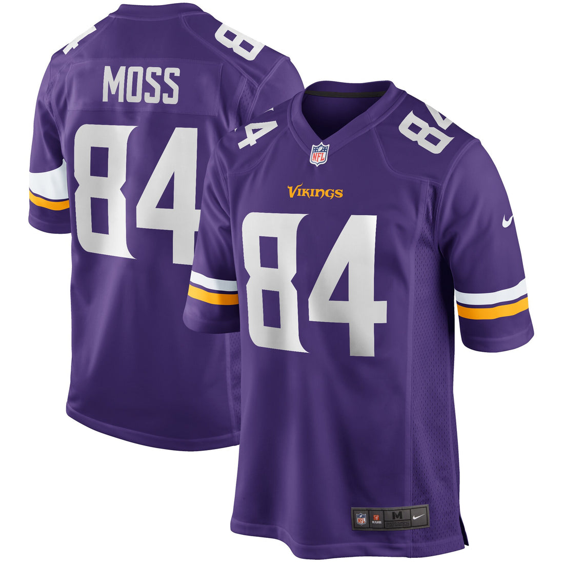 Randy Moss Minnesota Vikings purple Game jersey