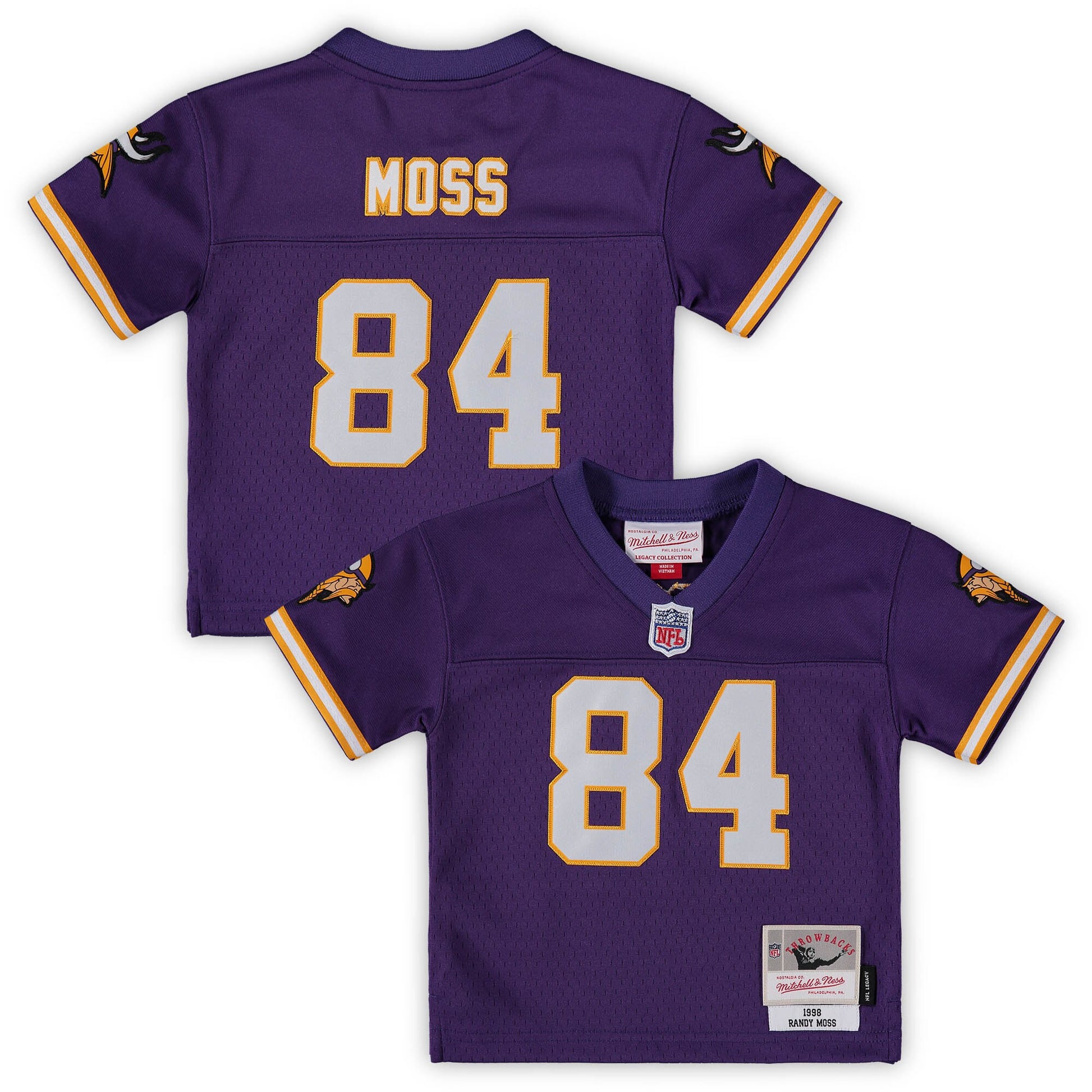 Randy Moss Minnesota Vikings purple jersey