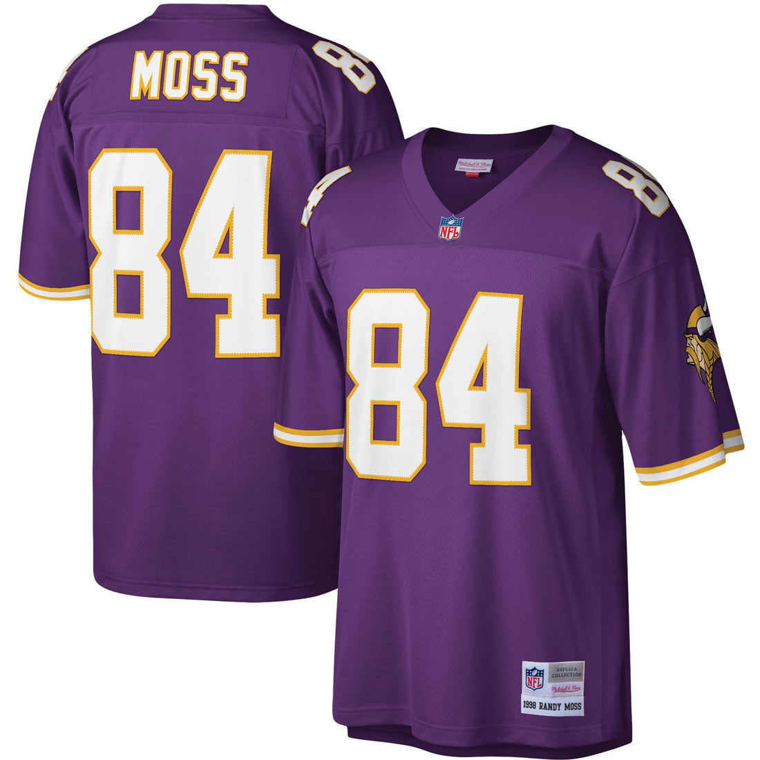 Randy Moss Minnesota Vikings purple jersey