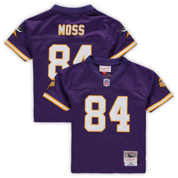 Randy Moss Male Preschool Minnesota Vikings purple jersey