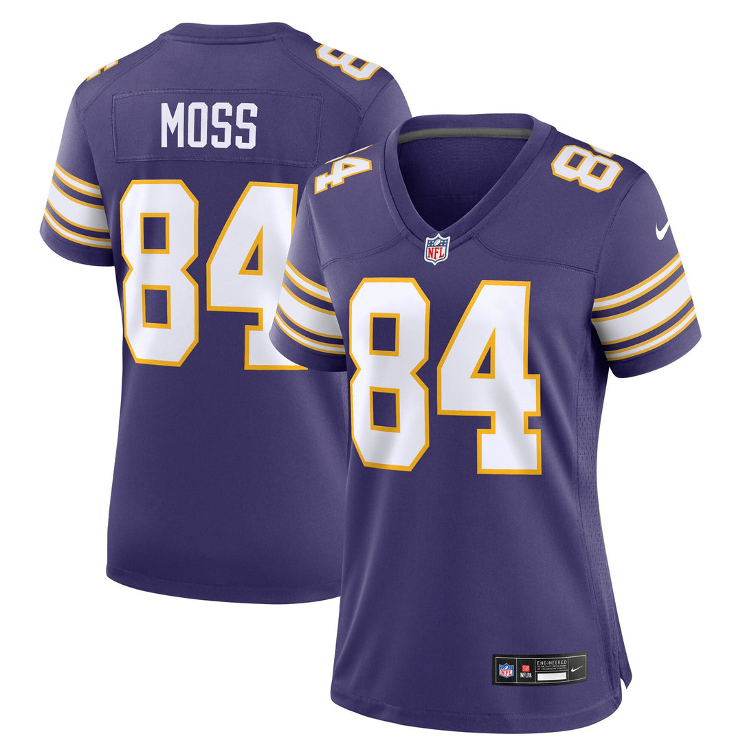 Randy Moss Minnesota Vikings purple Classic jersey