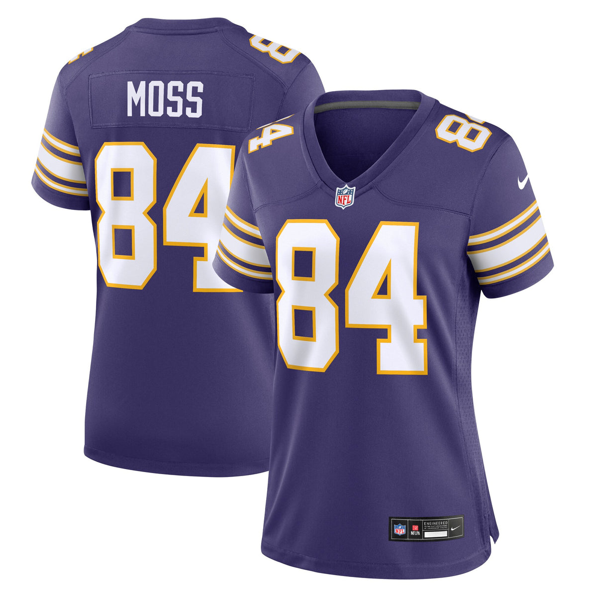 Randy Moss Minnesota Vikings purple Classic jersey