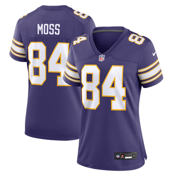 Randy Moss Minnesota Vikings purple Classic jersey