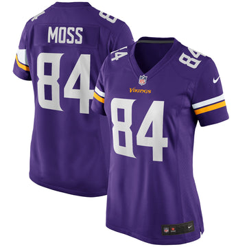 Randy Moss Minnesota Vikings purple Game jersey