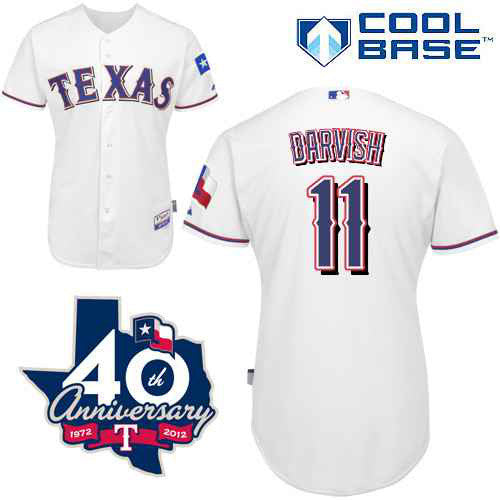 Darvish Texas Rangers white jersey
