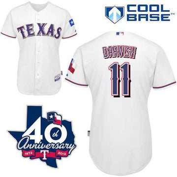 Darvish Texas Rangers white jersey