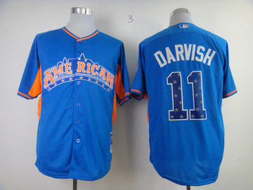 Darvish Texas Rangers blue jersey