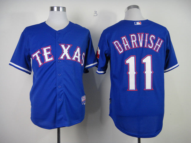 Darvish Texas Rangers blue jersey