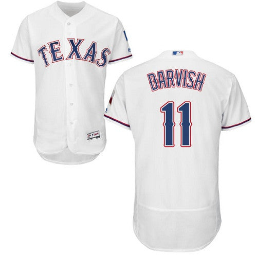 Yu Darvish Texas Rangers white jersey
