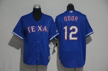 Rougned Odor Texas Rangers blue jersey