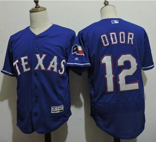 Rougned Odor Texas Rangers blue Authentic jersey