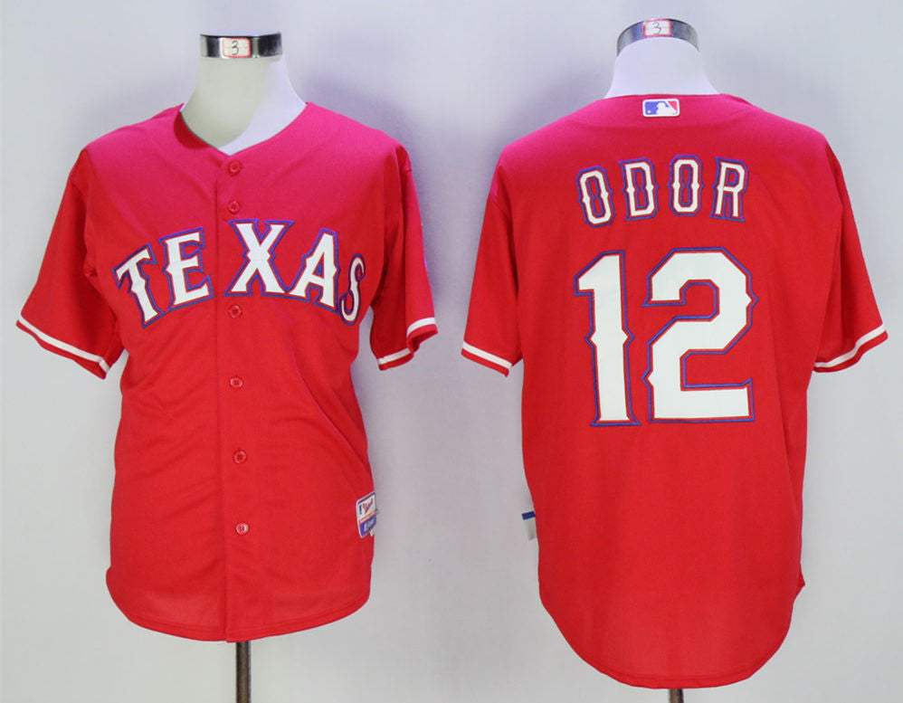 Rougned Odor Texas Rangers red jersey
