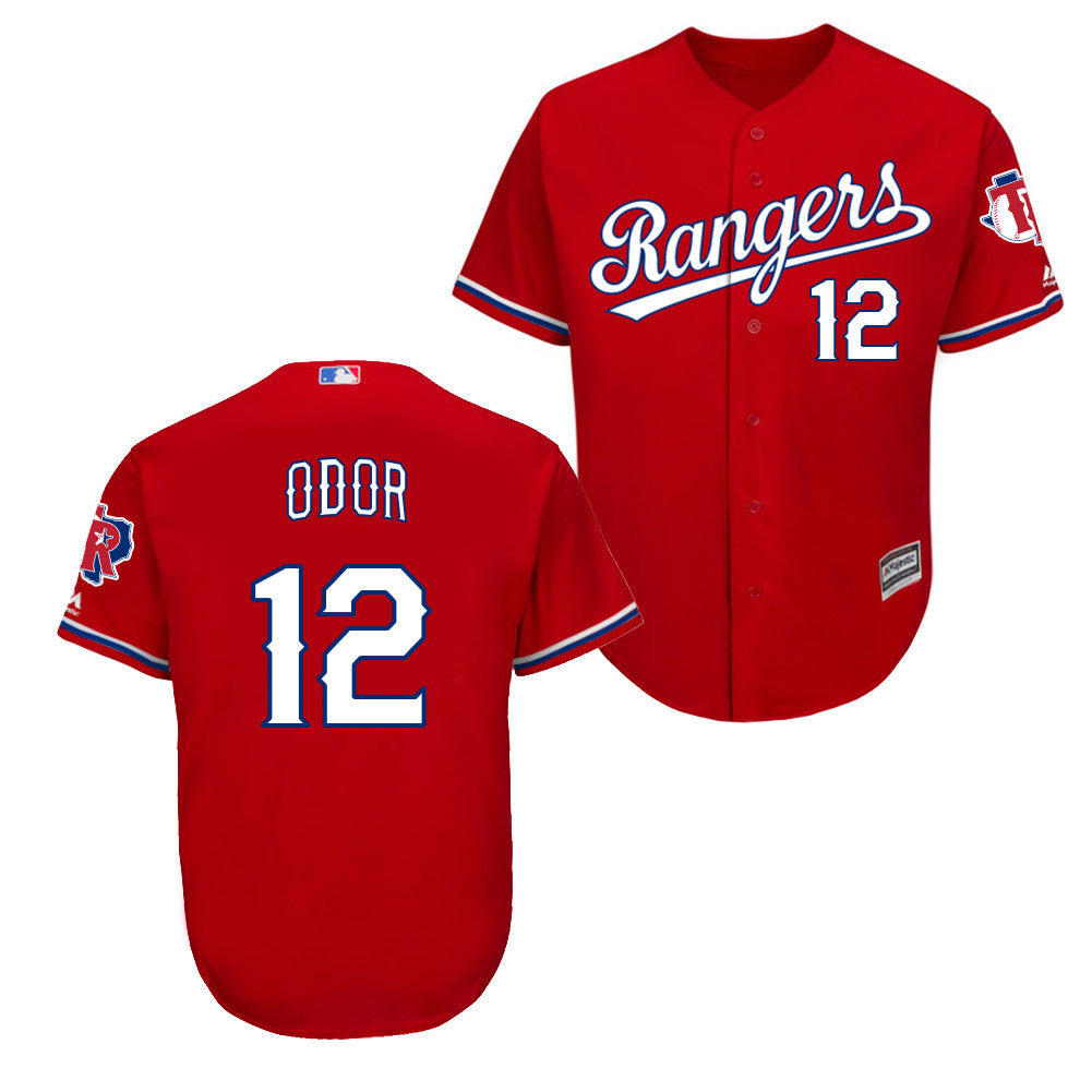 Rougned Odor Texas Rangers red jersey