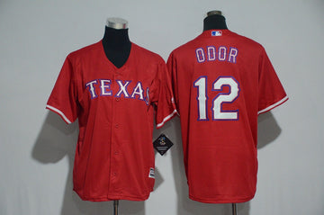 Rougned Odor Texas Rangers red jersey