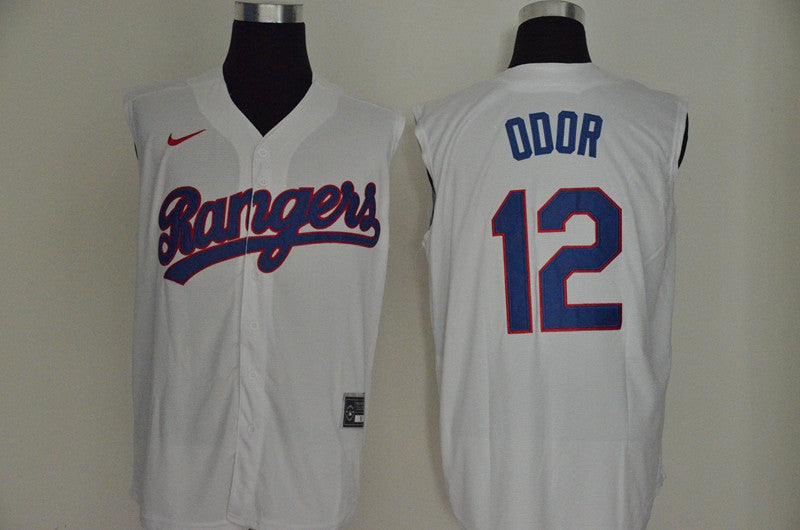 Rougned Odor Texas Rangers white jersey