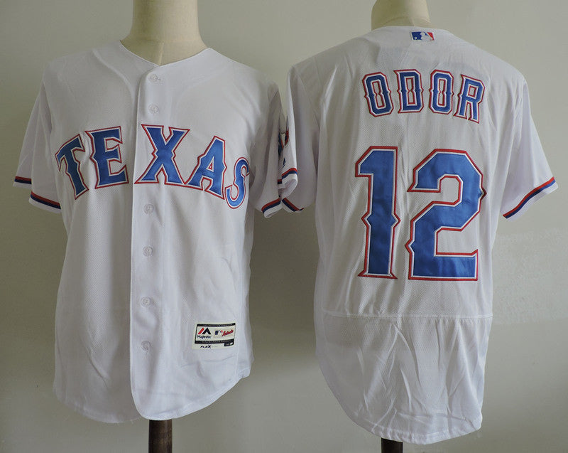 Rougned Odor Texas Rangers white jersey