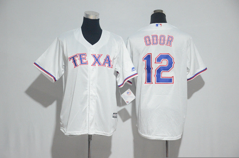 Rougned Odor Texas Rangers white jersey