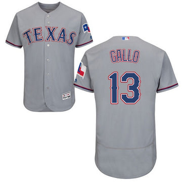 Joey Gallo Texas Rangers gray jersey