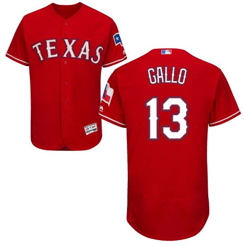 Joey Gallo Texas Rangers red jersey