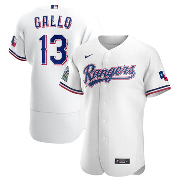 Joey Gallo Texas Rangers white jersey