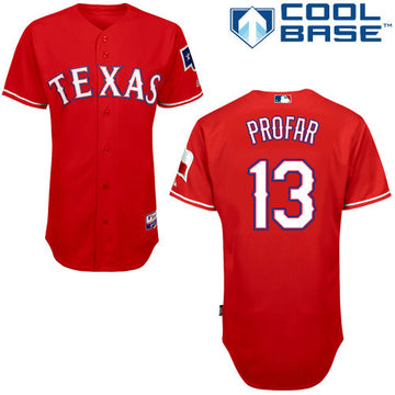 Profar Texas Rangers red jersey