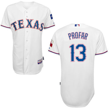 Profar Texas Rangers white jersey