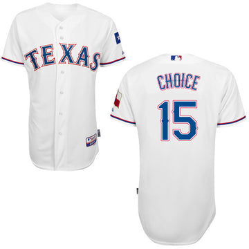 Choice Texas Rangers white jersey