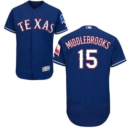 Will Middlebrooks Texas Rangers blue jersey