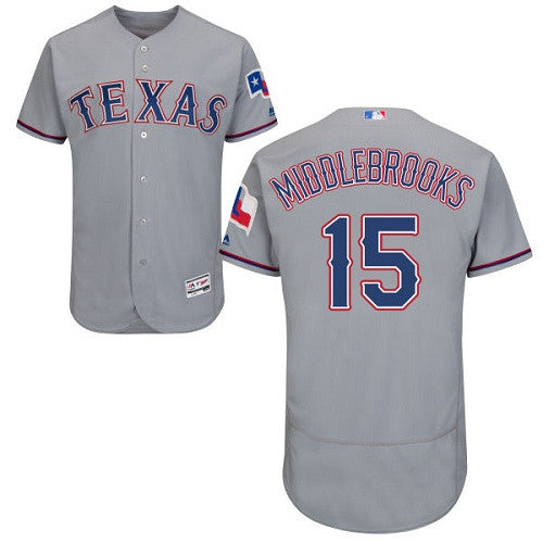 Will Middlebrooks Texas Rangers gray jersey