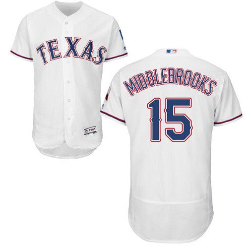 Will Middlebrooks Texas Rangers white jersey