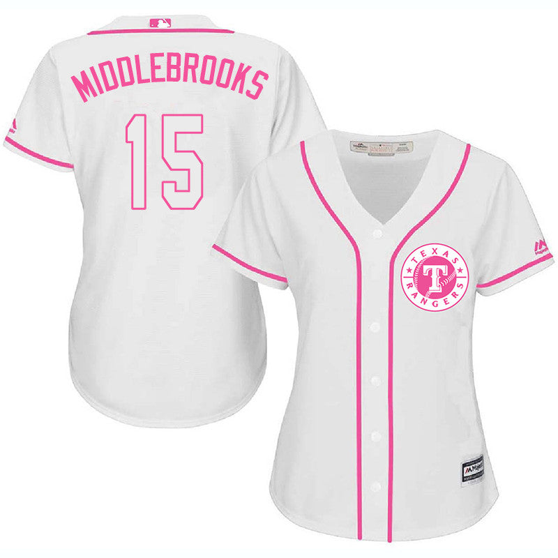 Will Middlebrooks Texas Rangers white jersey