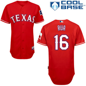 Rua Texas Rangers red jersey