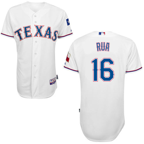 Rua Texas Rangers white jersey