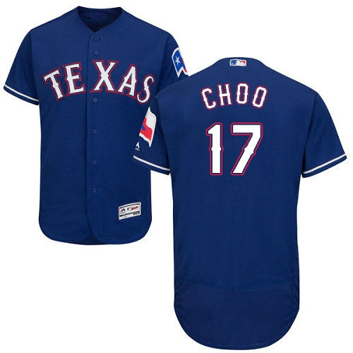 Shin Soo Choo Texas Rangers blue jersey