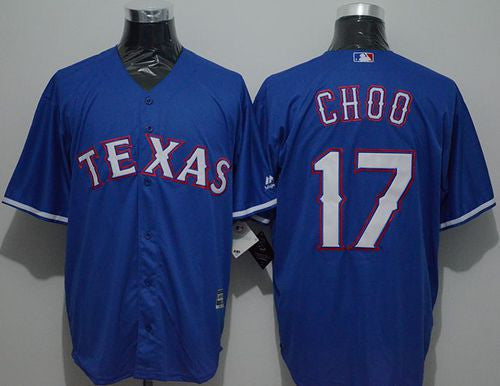 Shin-Soo Choo Texas Rangers blue jersey