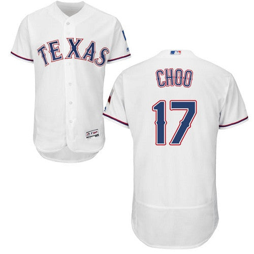 Shin Soo Choo Texas Rangers white jersey