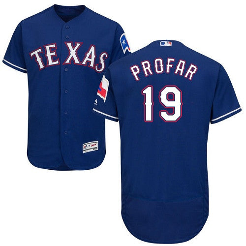 Jurickson Profar Texas Rangers blue jersey