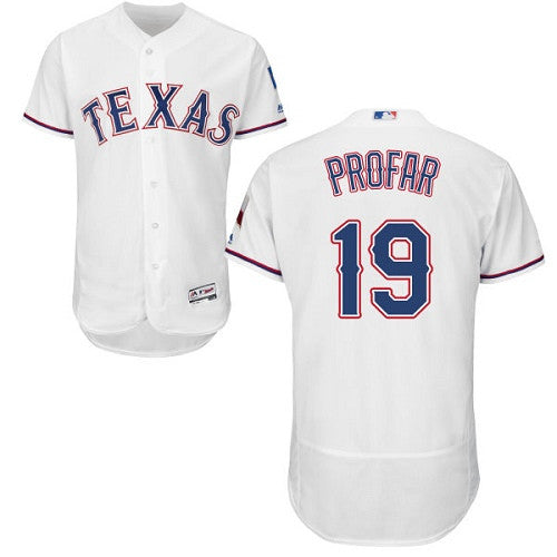 Jurickson Profar Texas Rangers white jersey
