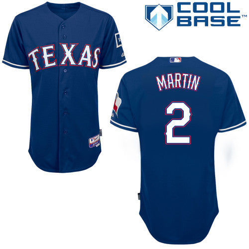 Martin Texas Rangers blue jersey