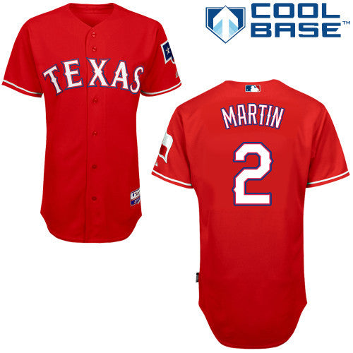 Martin Texas Rangers red jersey