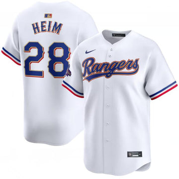 Jonah Heim Texas Rangers white jersey