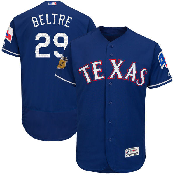 Adrian Beltre Texas Rangers blue jersey